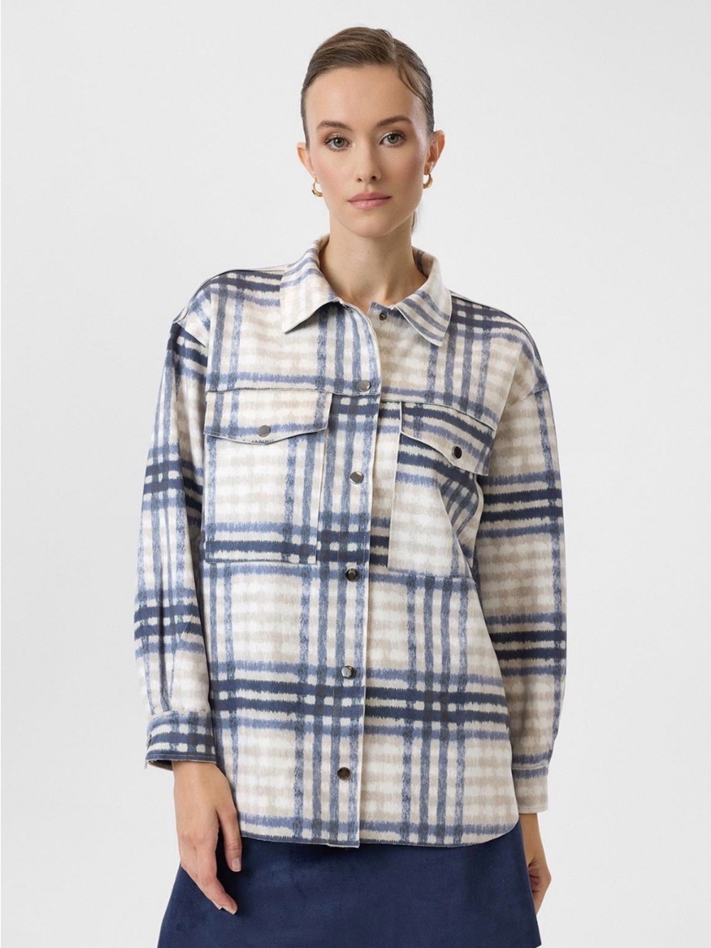 Zara Plaid Shirt / Shacket